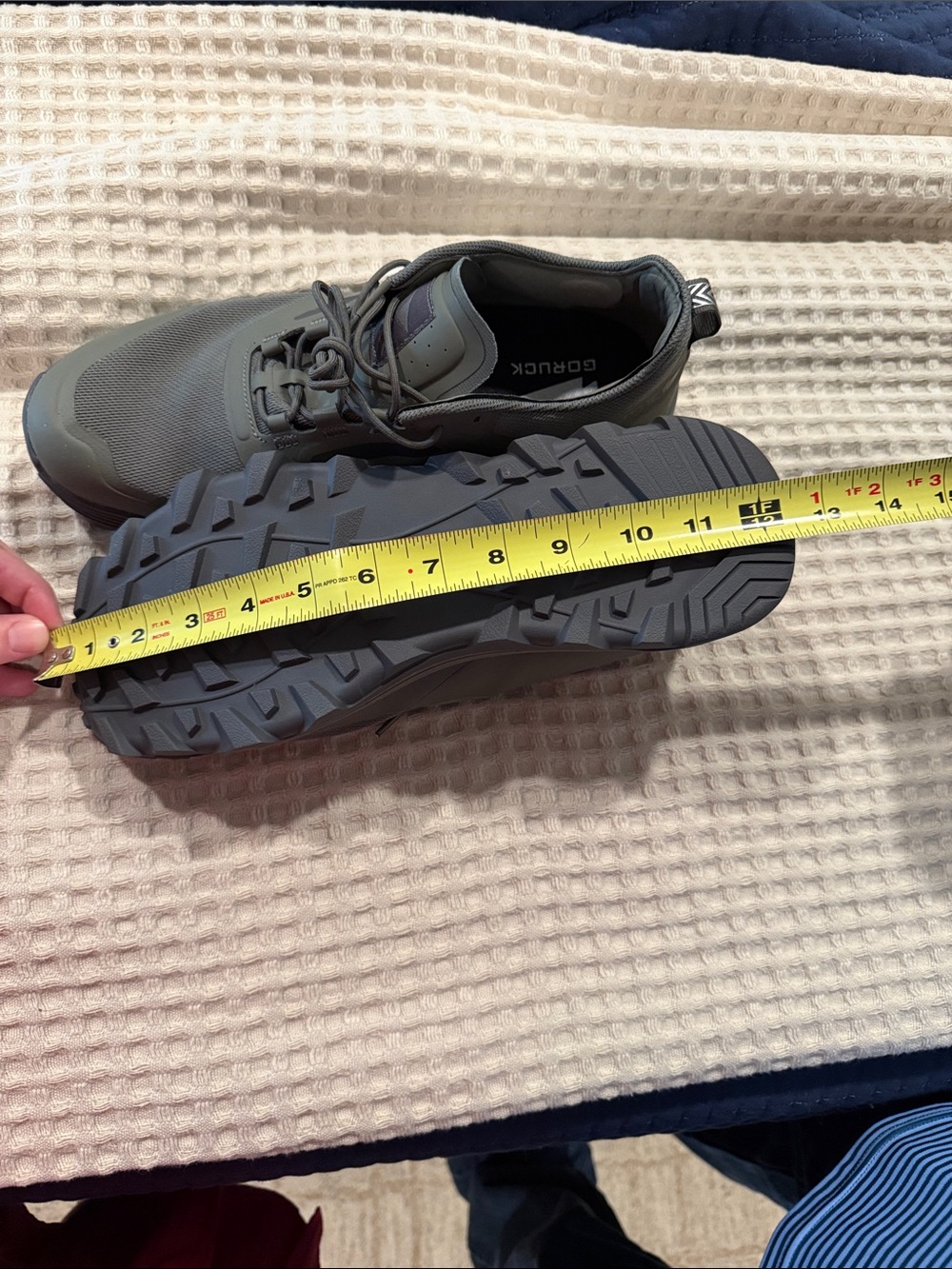 NWOT Men's Goruck Mackall - Earth + Forged Iron Rucking Shoes Size 10 - Picture 9 of 9